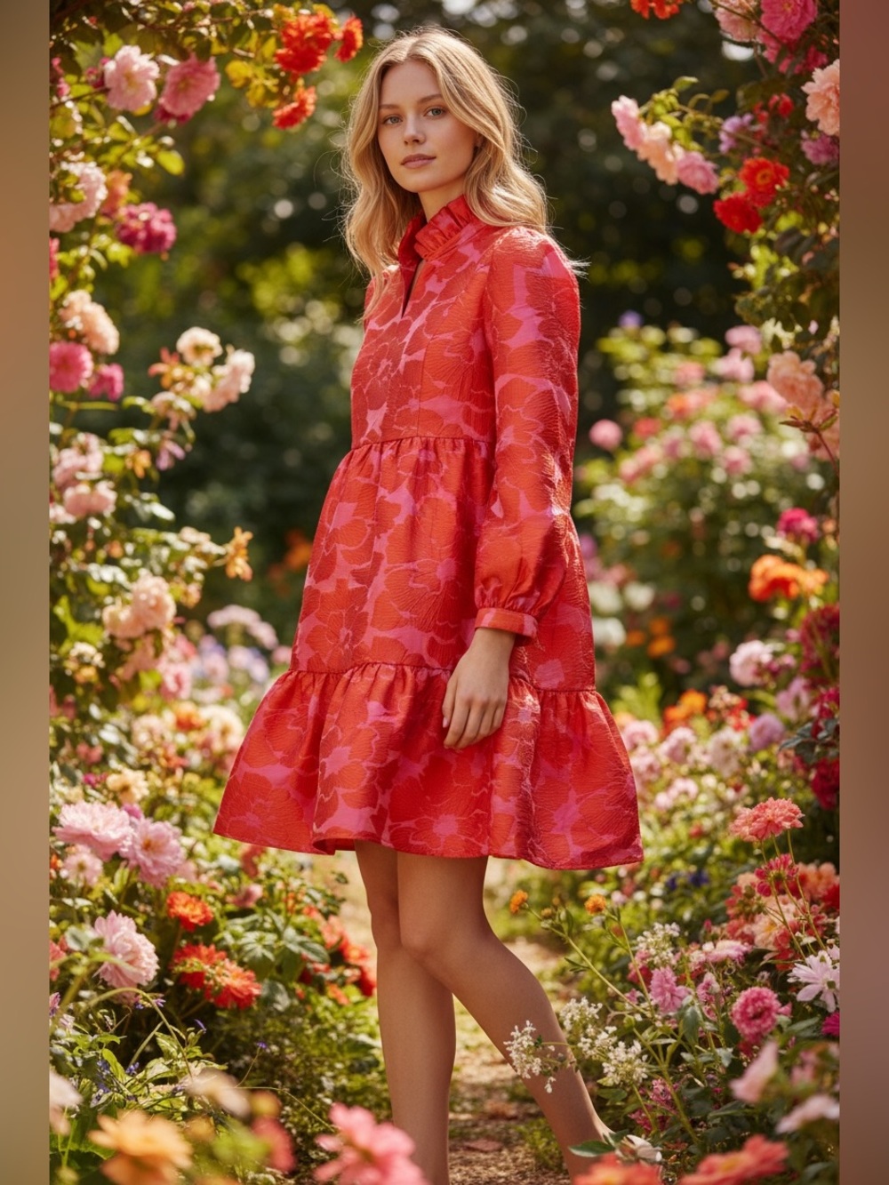 Tuckernuck Citron Fil Coupe Palmerston Dress
Size Small NWOT